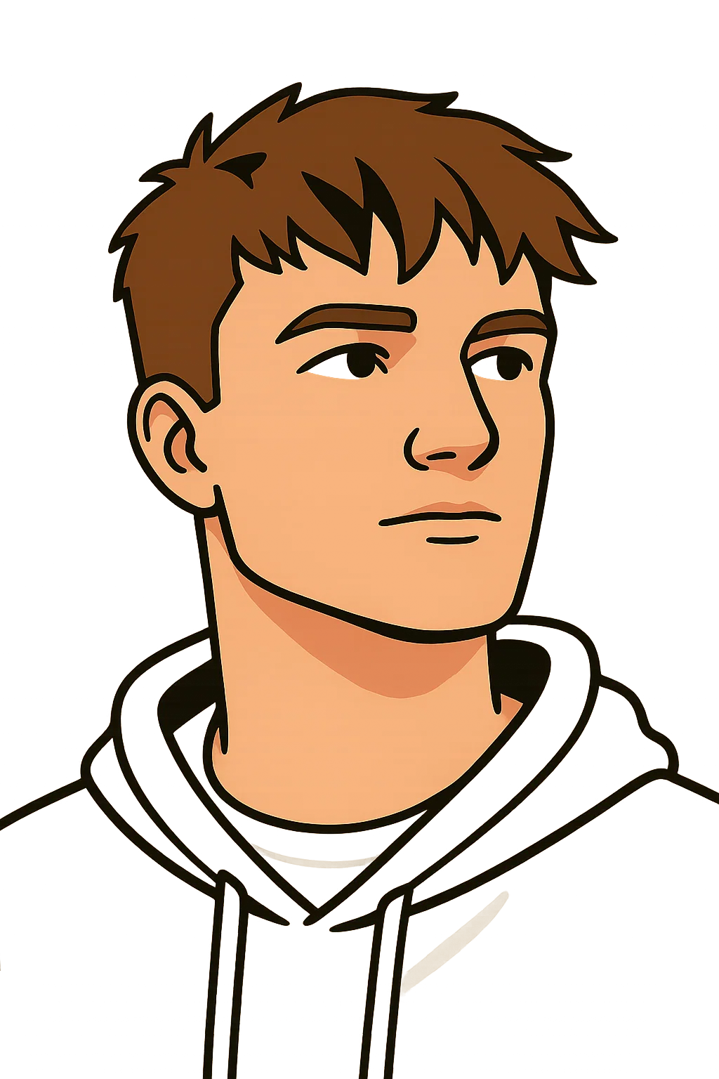 Illustrated portrait of Jack Donahoe